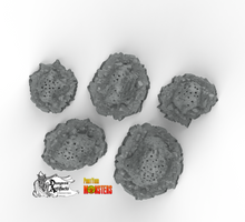 Load image into Gallery viewer, Giant Anthills - Fantastic Plants and Rocks Vol. 2 - Print Your Monsters - Wargaming D&amp;D DnD