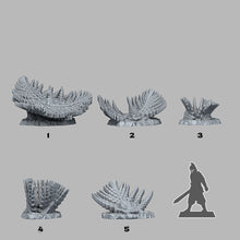 Load image into Gallery viewer, Giant Snowflake Plants - Fantastic Plants and Rocks Vol. 3 - Print Your Monsters - Wargaming D&amp;D DnD
