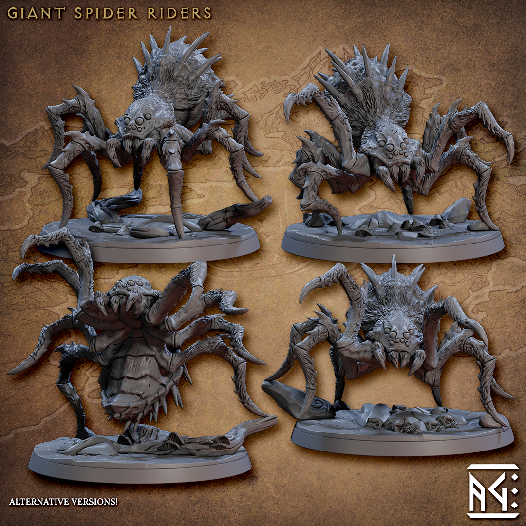 Faldorn Giant Spiders - Faldorn Goblins - Artisan Guild Minis Wargaming D&D DnD