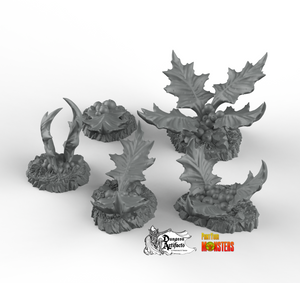 Giant Holly - Fantastic Plants and Rocks Vol. 2 - Print Your Monsters - Wargaming D&D DnD