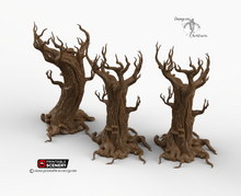 Load image into Gallery viewer, Gloomwood Trees - Dwarves, Elves and Demons 28mm 32mm Wargaming Terrain D&amp;D