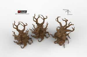 Gloomwood Trees - Dwarves, Elves and Demons 28mm 32mm Wargaming Terrain D&D