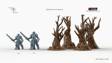 Load image into Gallery viewer, Skull Trees - Winterdale 28mm 32mm Wargaming Terrain D&amp;D, DnD