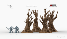 Load image into Gallery viewer, Skull Trees - Winterdale 28mm 32mm Wargaming Terrain D&amp;D, DnD