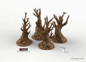 Skull Trees - Winterdale 28mm 32mm Wargaming Terrain D&D, DnD