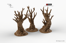 Load image into Gallery viewer, Wildwood Trees - Winterdale 28mm 32mm Wargaming Terrain D&amp;D, DnD