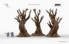 Load image into Gallery viewer, Wildwood Trees - Winterdale 28mm 32mm Wargaming Terrain D&amp;D, DnD
