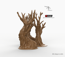 Load image into Gallery viewer, Wildwood Trees - Winterdale 28mm 32mm Wargaming Terrain D&amp;D, DnD