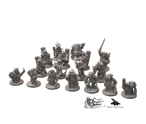 Goblin Army - Miniatures Monster Rocket Pig Games D&D DnD