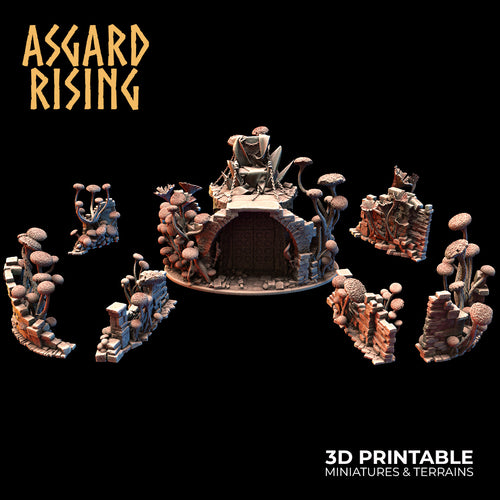 Goblin King's Ruins - Asgard Rising Miniatures - Wargaming D&D DnD