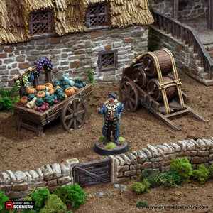 Grocer - King and Country - Printable Scenery Wargaming D&D DnD 28mm 32mm 40mm 54mm