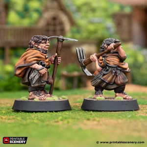 Grommet Stickle-Marsh - Rise of the Halflings - Printable Scenery Wargaming D&D DnD 28mm 32mm 40mm 54mm