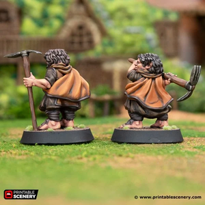 Grommet Stickle-Marsh - Rise of the Halflings - Printable Scenery Wargaming D&D DnD 28mm 32mm 40mm 54mm