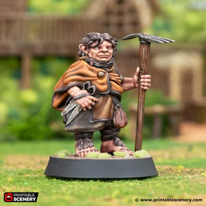 Grommet Stickle-Marsh - Rise of the Halflings - Printable Scenery Wargaming D&D DnD 28mm 32mm 40mm 54mm