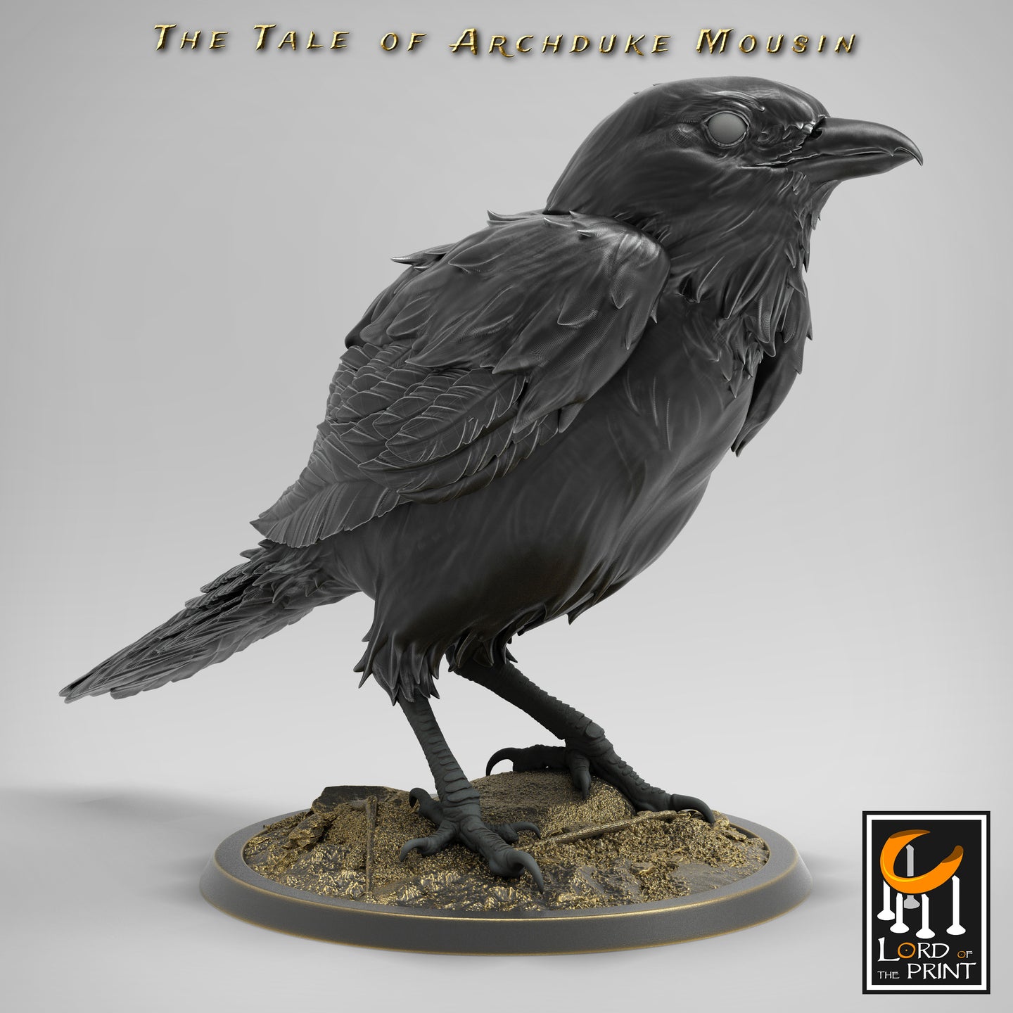 Standing Magpie - Wild - The Tale of Archduke Mousin - Lord of the Print - Wargaming D&D DnD