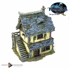 Load image into Gallery viewer, Grumble&#39;s Cottage - Torbridge Cull - Infinite Dimensions Terrain Wargaming D&amp;D DnD 15mm 20mm 25mm 28mm 32mm 40mm Painted options