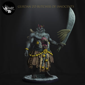 Gurdan Zo Butcher of Innocents - Shikan Theocracy - FanteZi Wargaming D&D DnD