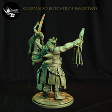 Load image into Gallery viewer, Gurdan Zo Butcher of Innocents - Shikan Theocracy - FanteZi Wargaming D&amp;D DnD