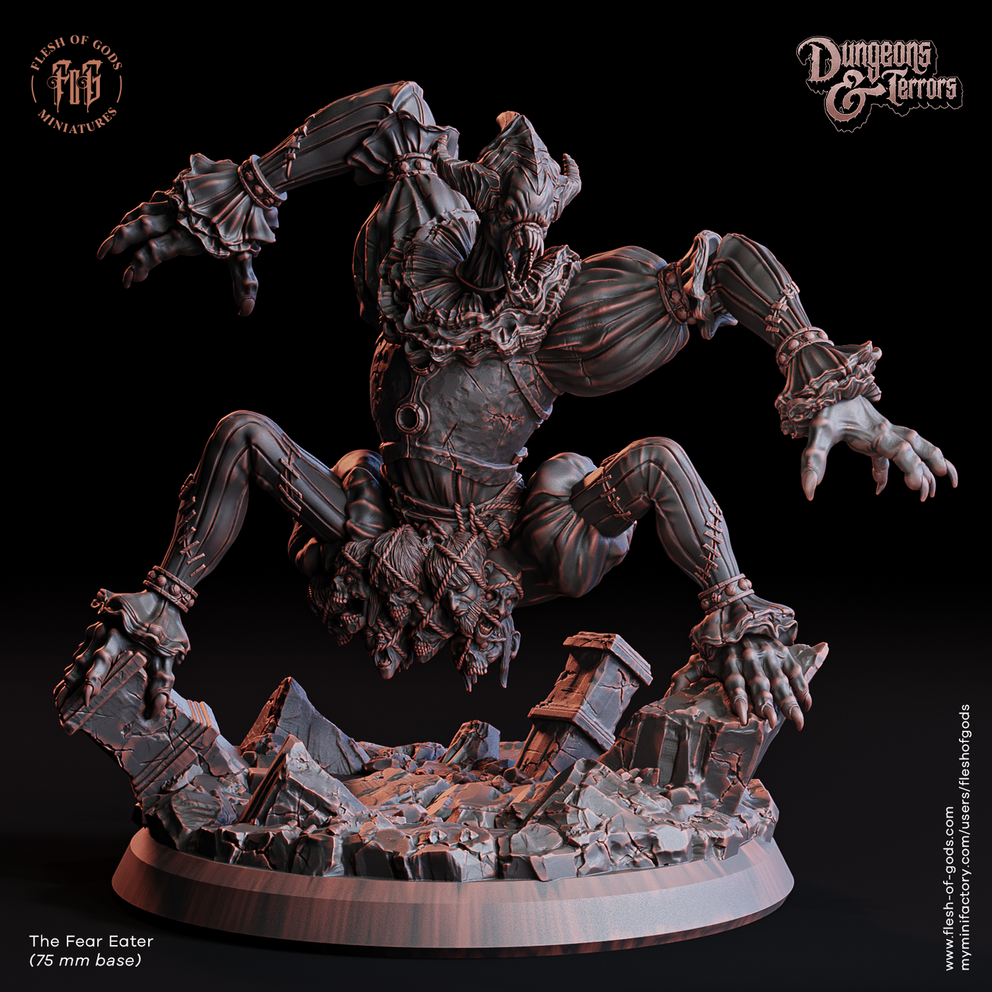 The Fear Eater - Dungeons and Terrors - Flesh of the Gods - Wargaming D&D DnD