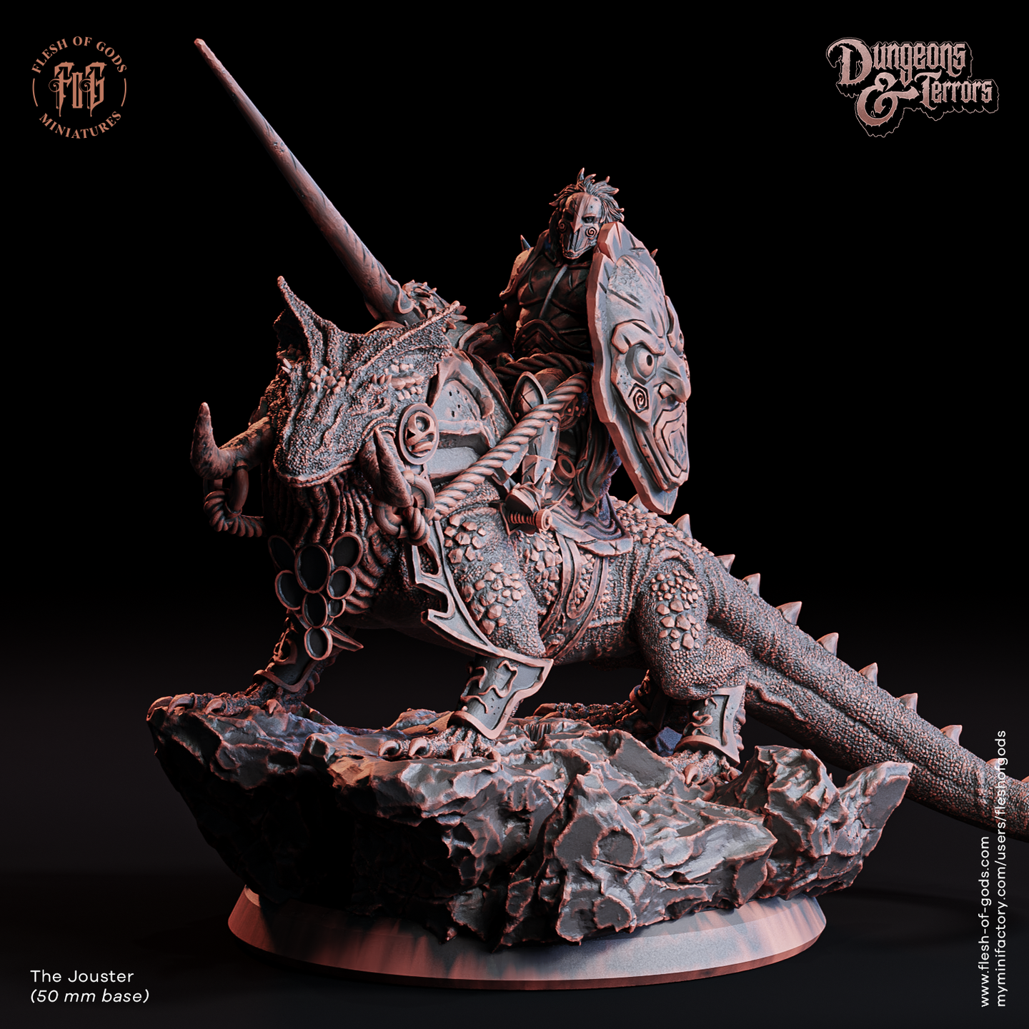 The Jouster - Dungeons and Terrors - Flesh of the Gods - Wargaming D&D DnD