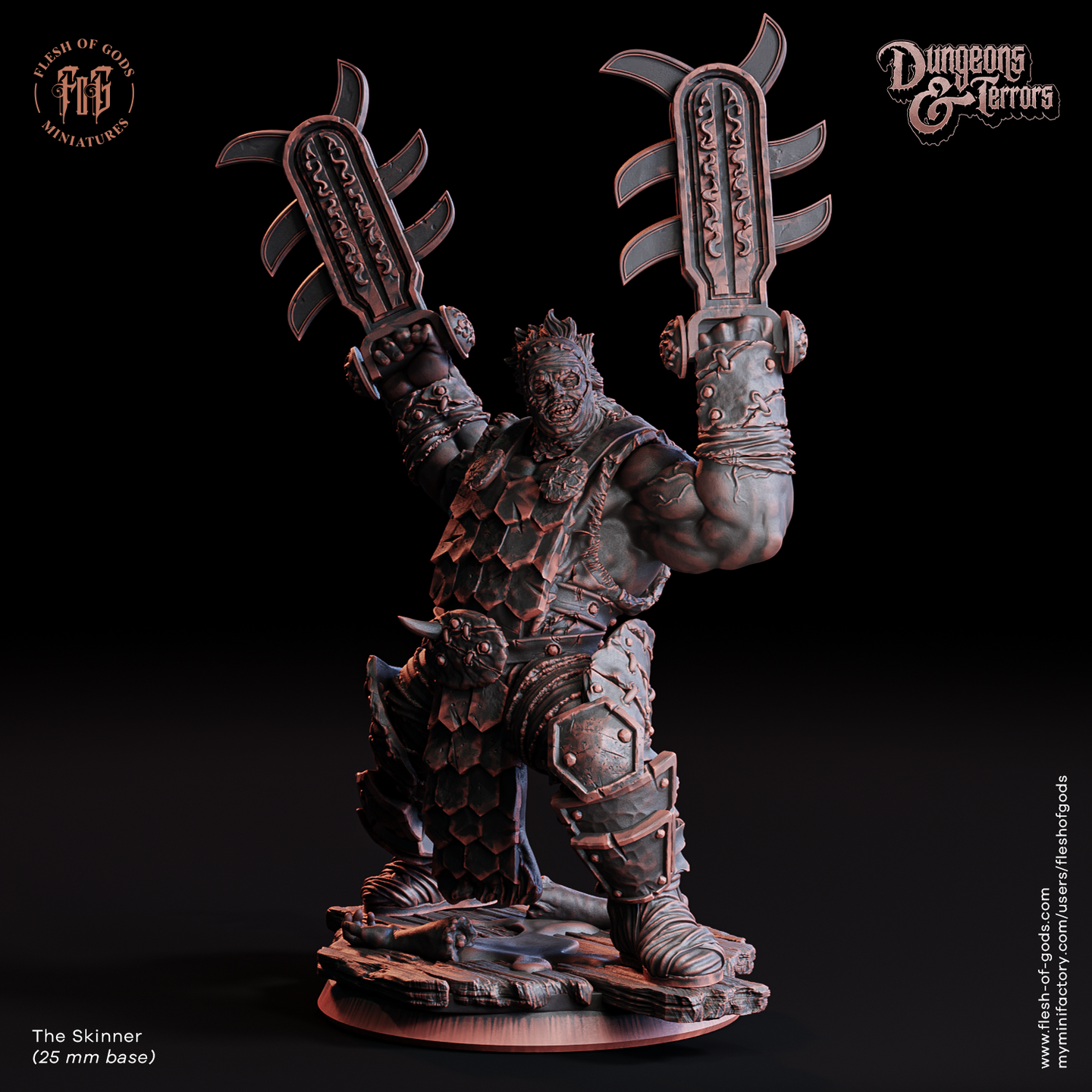 The Skinner - Dungeons and Terrors - Flesh of the Gods - Wargaming D&D DnD