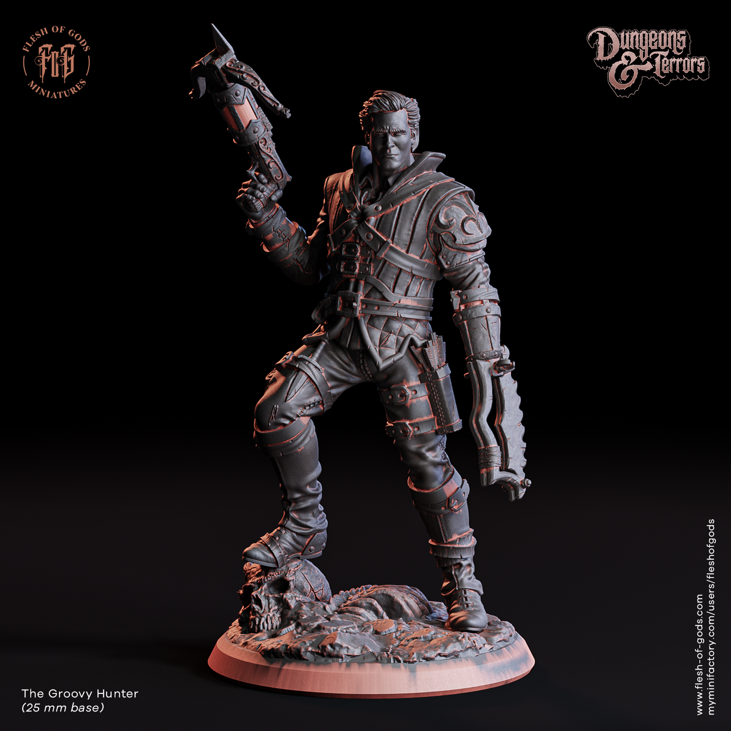 The Groovy Hunter - Dungeons and Terrors - Flesh of the Gods - Wargaming D&D DnD