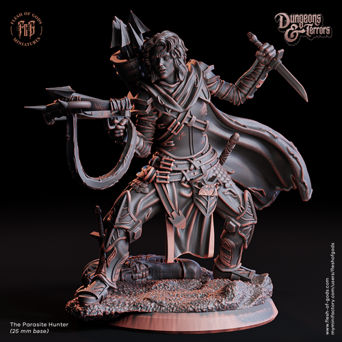 The Parasite Hunter - Dungeons and Terrors - Flesh of the Gods - Wargaming D&D DnD