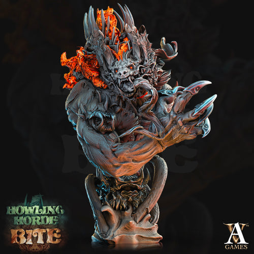 Akata Bust - Howling Horde - Bite - Archvillain Games - Wargaming D&D DnD