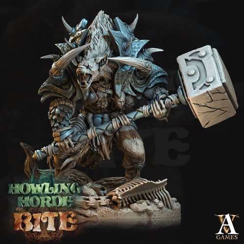 Gnoll Brutes - Howling Horde - Bite - Archvillain Games - Wargaming D&D DnD