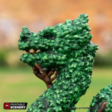 Load image into Gallery viewer, Dragon Hedgerows - Rise of the Halflings - Printable Scenery Terrain Wargaming D&amp;D DnD