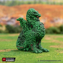 Load image into Gallery viewer, Dragon Hedgerows - Rise of the Halflings - Printable Scenery Terrain Wargaming D&amp;D DnD
