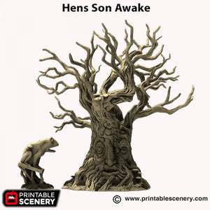 Hens Son - Hagglethorn Hollow - Printable Scenery Wargaming D&D DnD 28mm 32mm 40mm