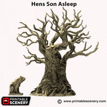Load image into Gallery viewer, Hens Son - Hagglethorn Hollow - Printable Scenery Wargaming D&amp;D DnD 28mm 32mm 40mm