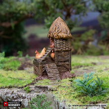 Load image into Gallery viewer, The Hens Tower - Hagglethorn Hollow - Printable Scenery Terrain Wargaming D&amp;D DnD