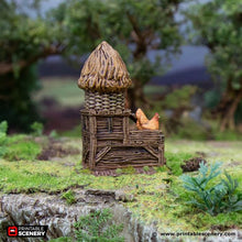 Load image into Gallery viewer, The Hens Tower - Hagglethorn Hollow - Printable Scenery Terrain Wargaming D&amp;D DnD