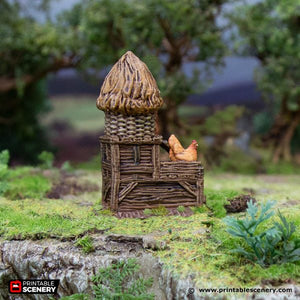 The Hens Tower - Hagglethorn Hollow - Printable Scenery Terrain Wargaming D&D DnD