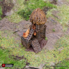 Load image into Gallery viewer, The Hens Tower - Hagglethorn Hollow - Printable Scenery Terrain Wargaming D&amp;D DnD
