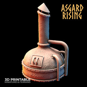 Dwarven Distillery and Brewery - Asgard Rising - Wargaming D&D DnD