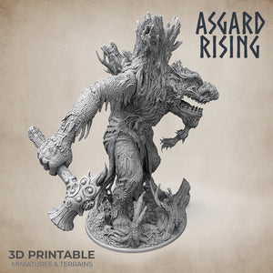 Jontar the Mad - Hill Giant - Asgard Rising Miniatures - Wargaming D&D DnD
