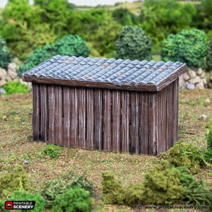 Hives and Beekeepers - King and Country - Printable Scenery Wargaming D&D DnD 28mm 32mm 40mm 54mm