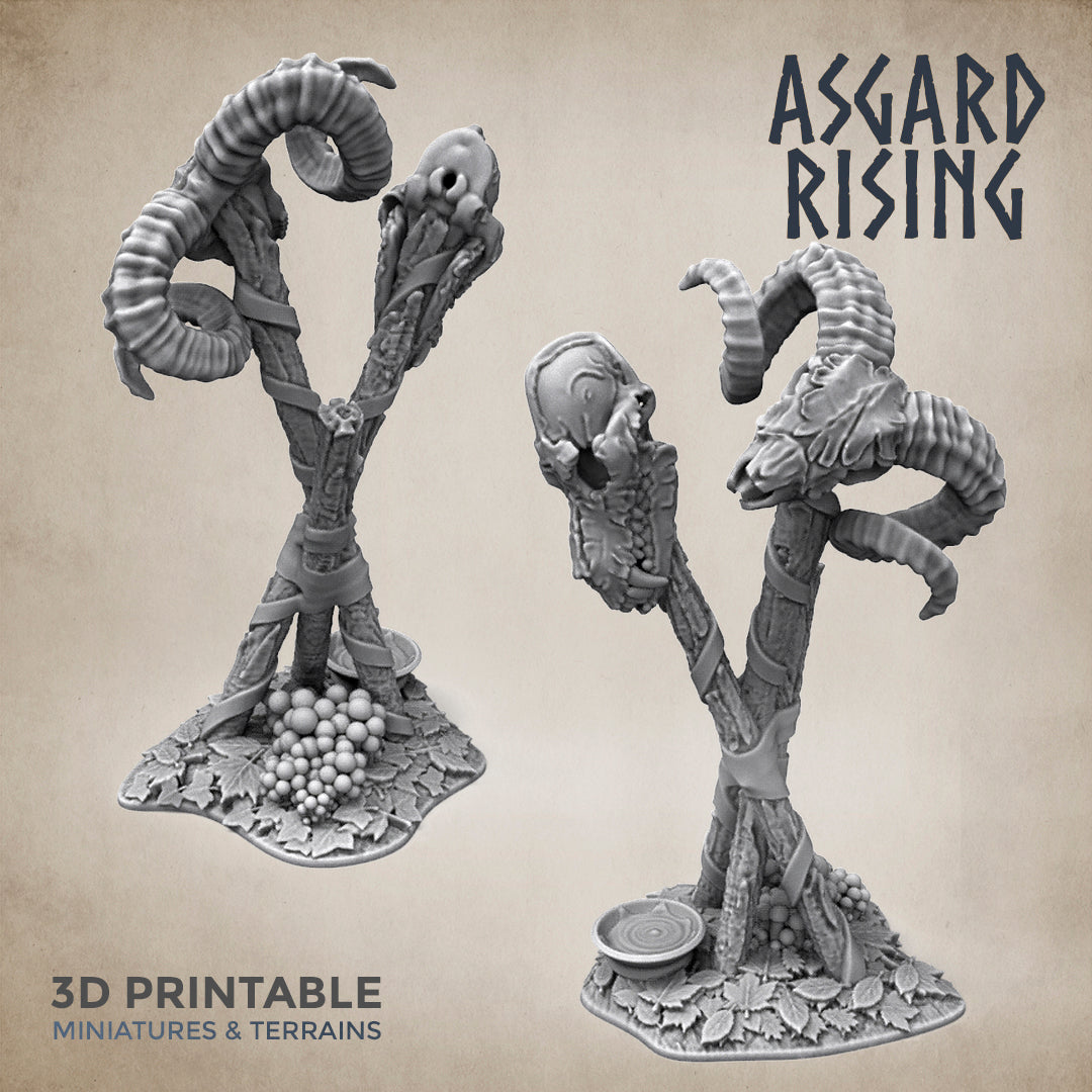 Scenic Props Set - Asgard Rising Miniatures - Wargaming D&D DnD