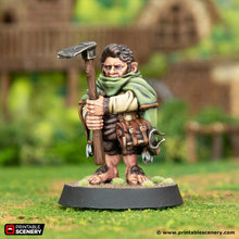 Load image into Gallery viewer, Jorkey Woodsbridge - Rise of the Halflings - Printable Scenery Wargaming D&amp;D DnD 28mm 32mm 40mm 54mm