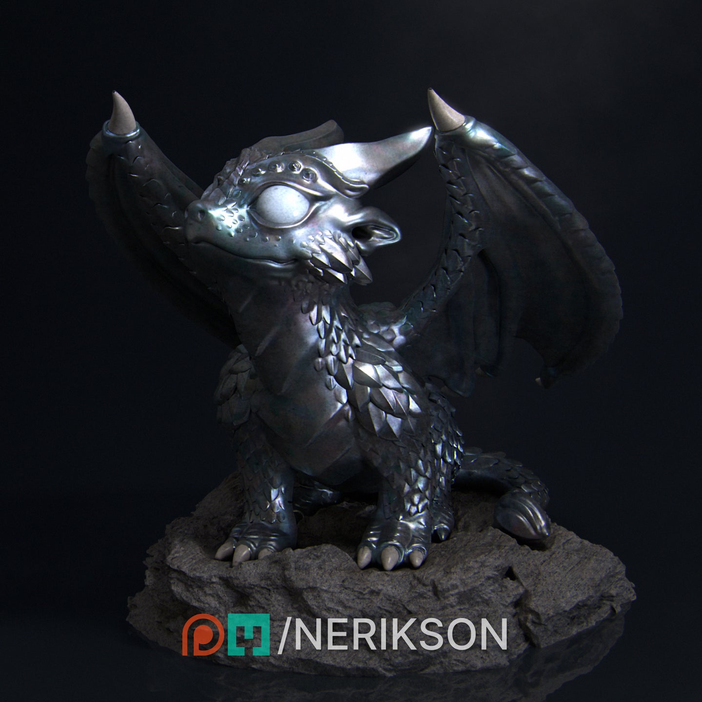 Kaida, The Little Dragon - Nerikson - Wargaming D&D DnD