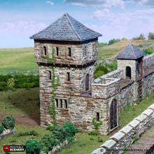 Load image into Gallery viewer, King&#39;s Gate - King and Country - Printable Scenery Terrain Wargaming D&amp;D DnD 10mm 15mm 20mm 25mm 28mm 32mm 40mm 54mm Painted options