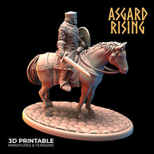 Load image into Gallery viewer, Medieval Cavalry Warband Modular Set - Asgard Rising Miniatures - Wargaming D&amp;D DnD