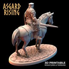 Load image into Gallery viewer, Medieval Cavalry Warband Modular Set - Asgard Rising Miniatures - Wargaming D&amp;D DnD