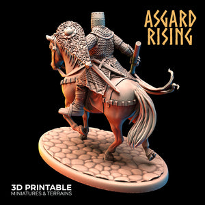 Medieval Cavalry Warband Modular Set - Asgard Rising Miniatures - Wargaming D&D DnD