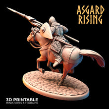 Load image into Gallery viewer, Medieval Cavalry Warband Modular Set - Asgard Rising Miniatures - Wargaming D&amp;D DnD