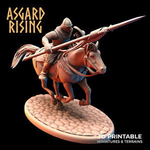 Medieval Cavalry Warband Modular Set - Asgard Rising Miniatures - Wargaming D&D DnD