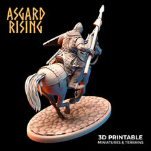 Load image into Gallery viewer, Medieval Cavalry Warband Modular Set - Asgard Rising Miniatures - Wargaming D&amp;D DnD